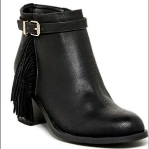 Sam Edelman l Jolie Tassel Booties Size 6.5
